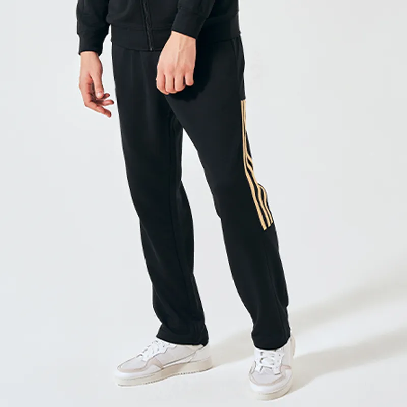 Adidas Casual Pants Unisex Black Base Gold-2