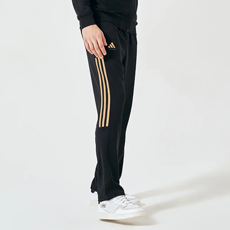 Adidas Casual Pants Unisex Black Base Gold-3