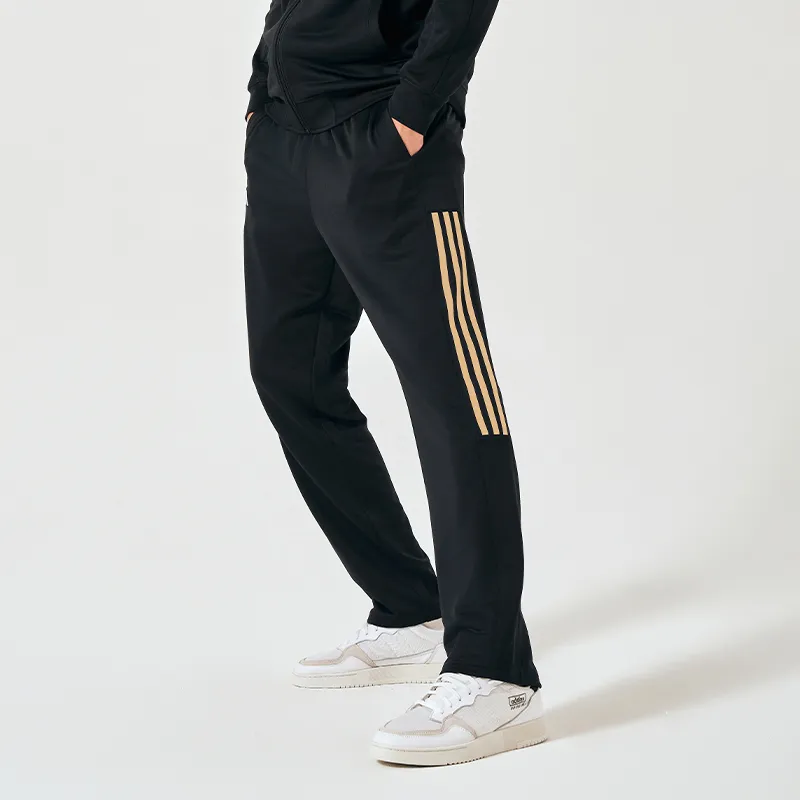 Adidas Casual Pants Unisex Black Base Gold-5
