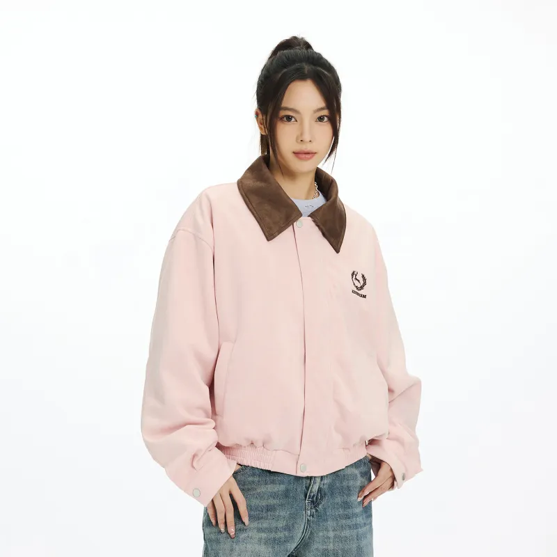 LKOD Jackets Coats Women's Pink-3