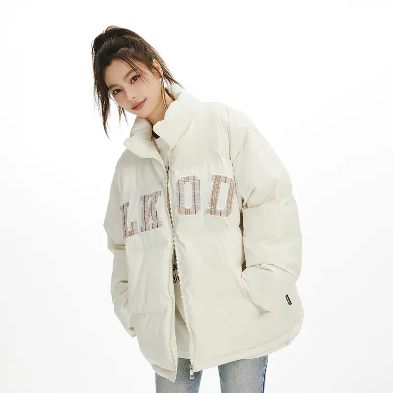 LKOD Puffer Jacket Unisex Milk White-5