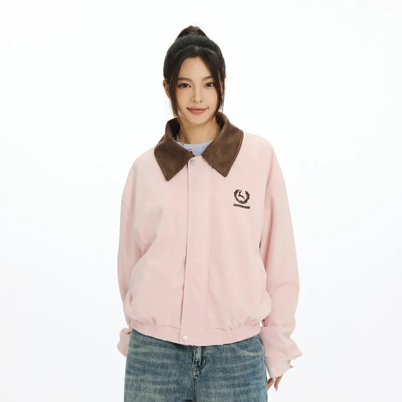 LKOD Jackets Coats Women's Pink-5