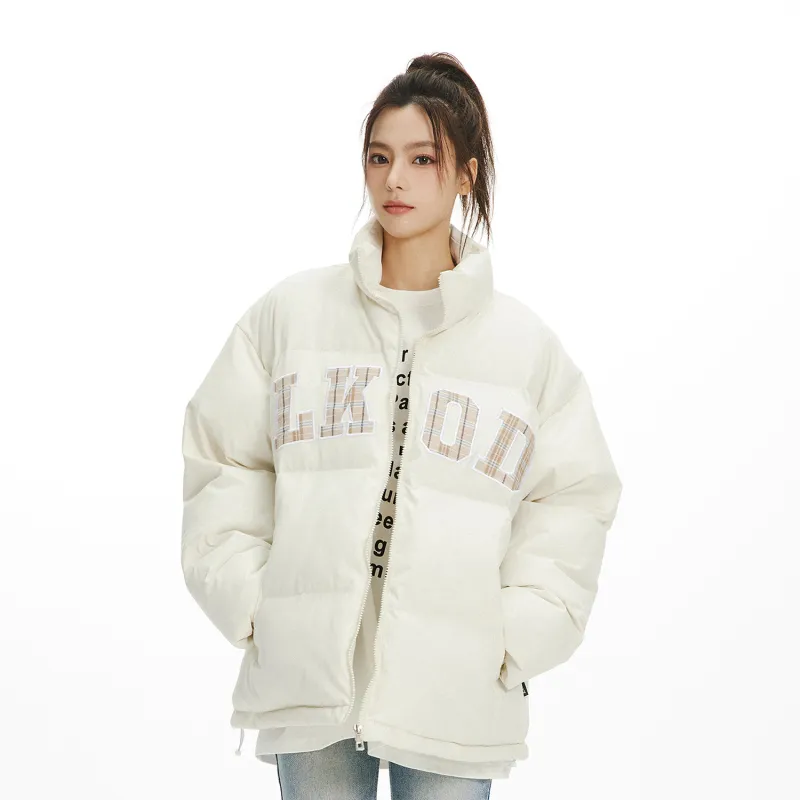 LKOD Puffer Jacket Unisex Milk White-6