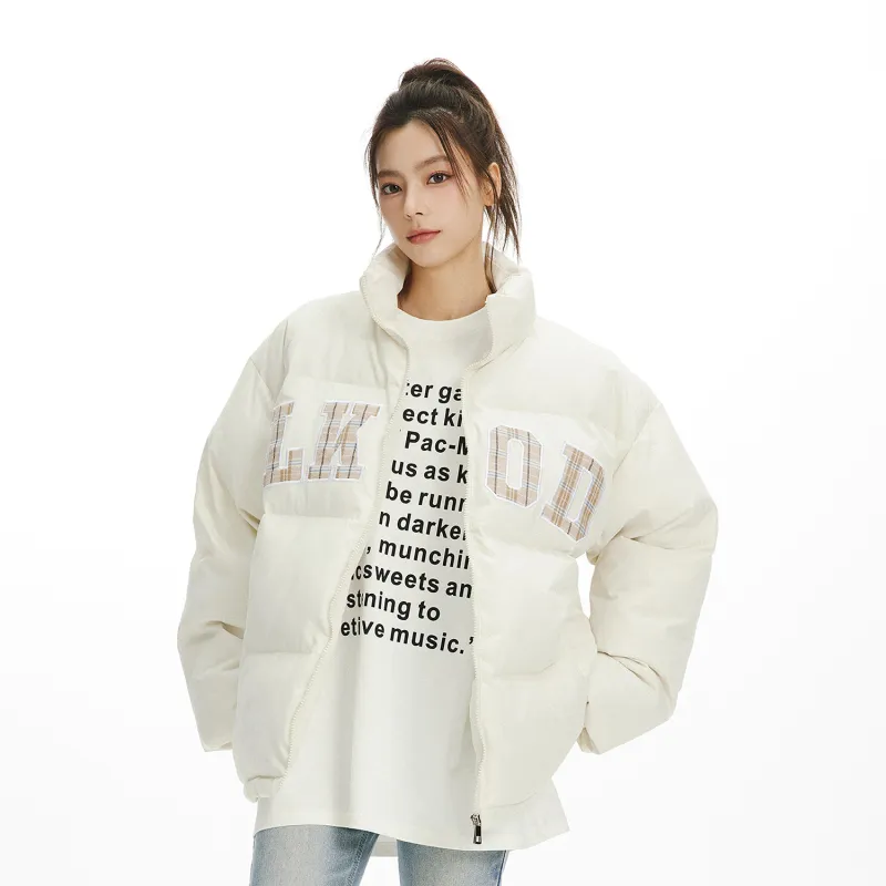 LKOD Puffer Jacket Unisex Milk White-7