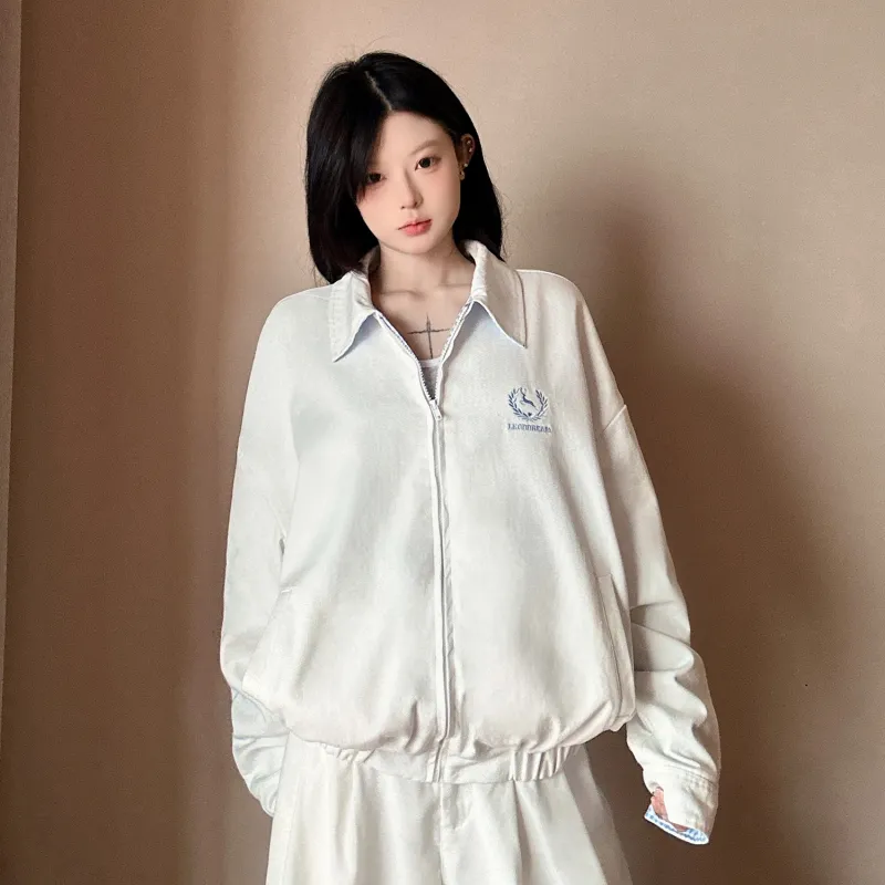 LKOD Jackets Coats Women's White-5