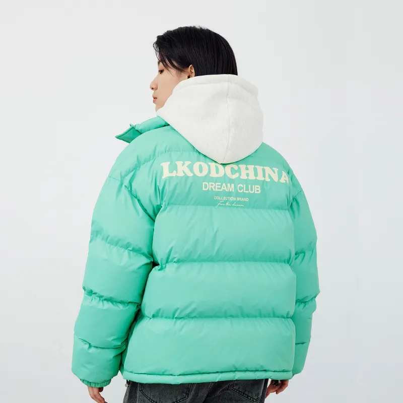 LKOD Puffer Jacket Unisex Lake Green-2