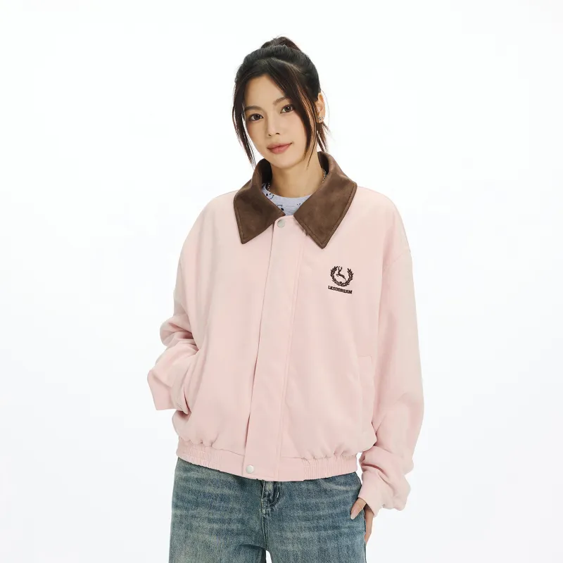 LKOD Jackets Coats Women's Pink-4