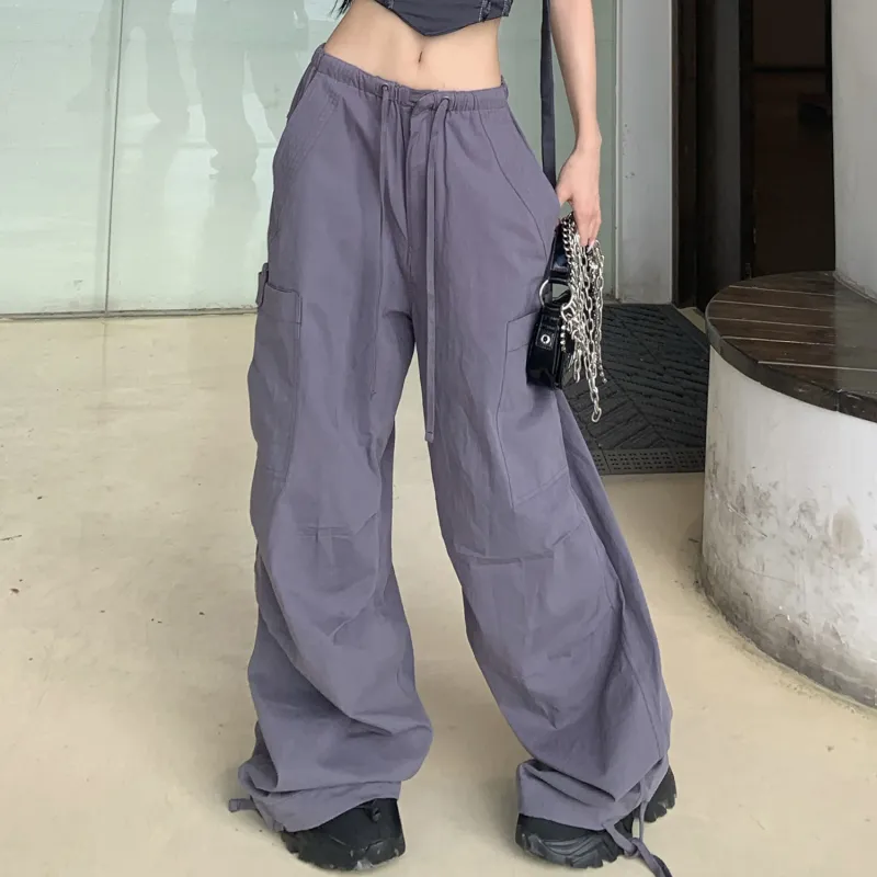 LKOD Casual Pants Women's Gray-2