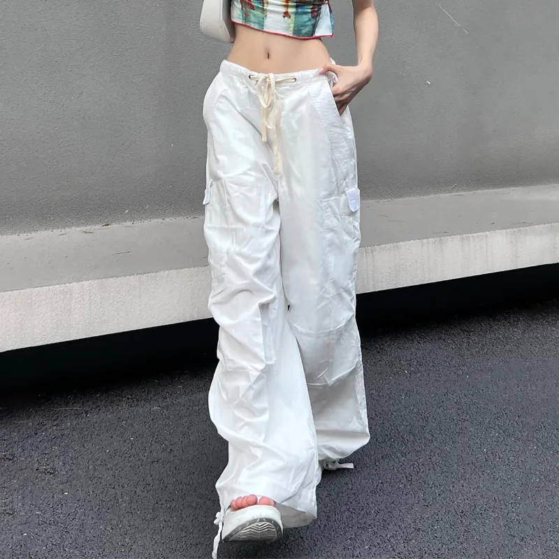 LKOD Cargo Pants Women's White-2