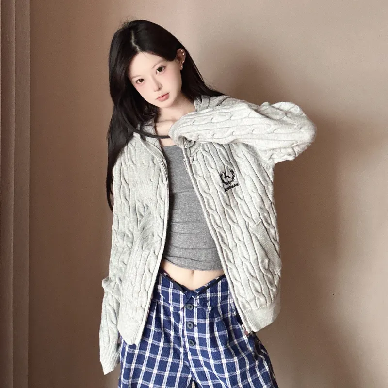 LKOD Knitwear Women's Gray-4