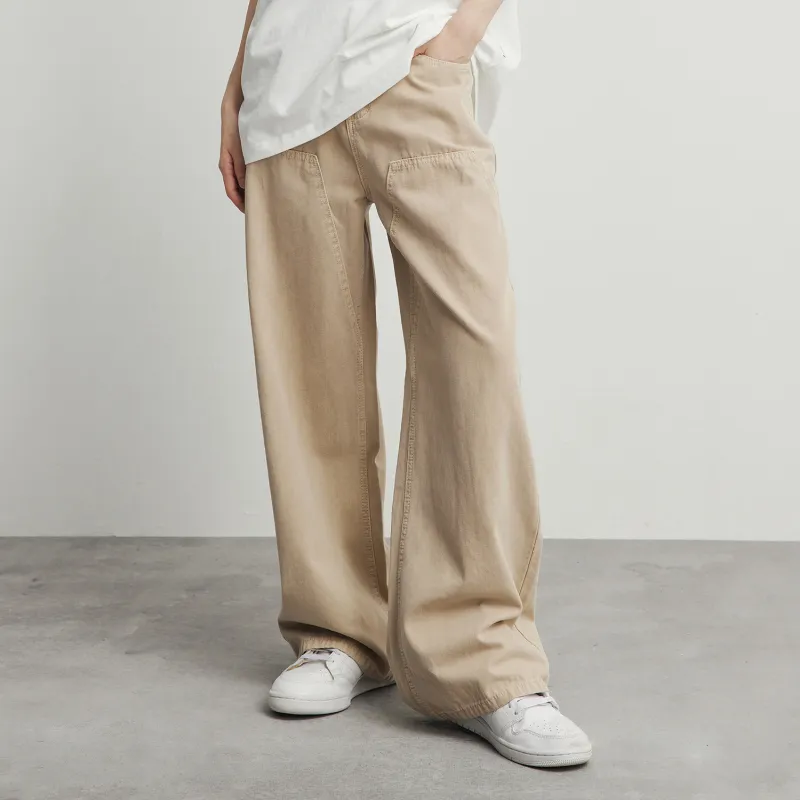 LKOD Cargo Pants Women's Khaki-3