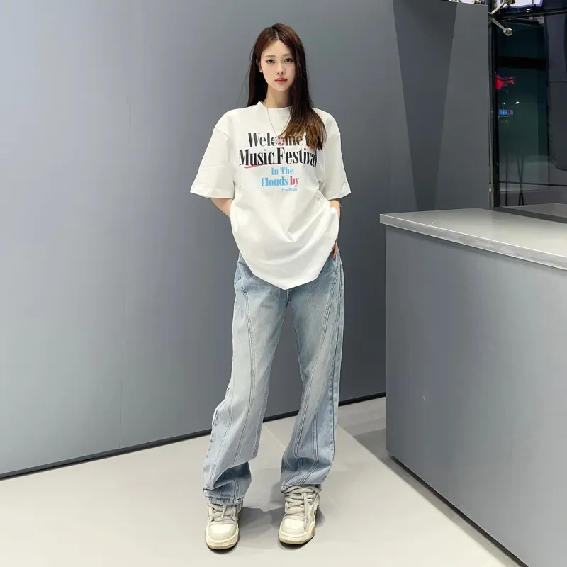 LKOD Jeans Unisex Blue-3