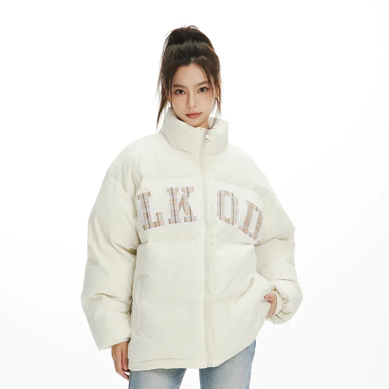 LKOD Puffer Jacket Unisex Milk White-8