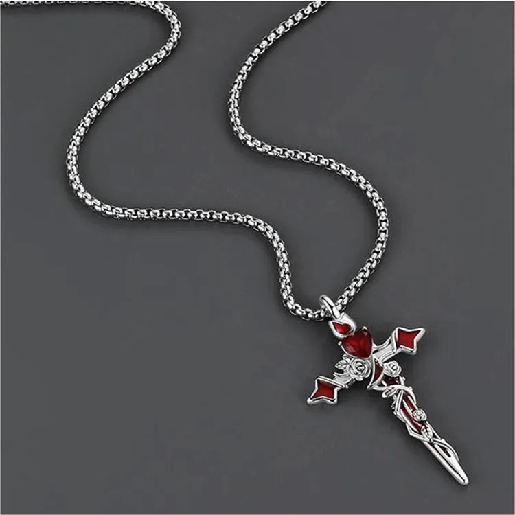 DAP Titanium Steel Necklaces Unisex-4