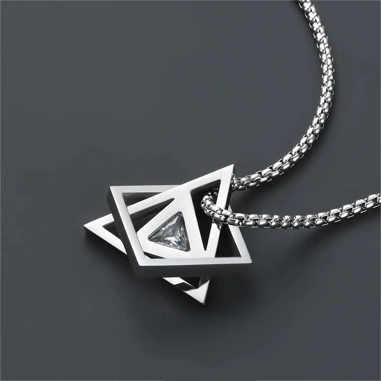 DAP Titanium Steel Necklaces Unisex-3