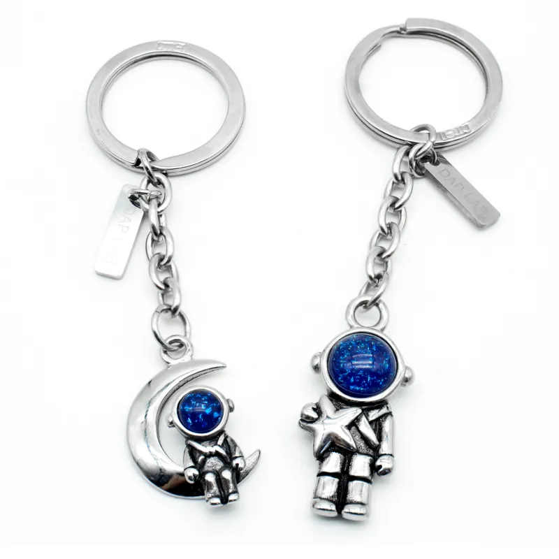 DAP Titanium Steel Keychains Unisex-3