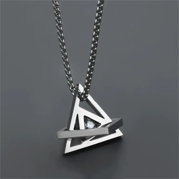 DAP Titanium Steel Necklaces Unisex-4