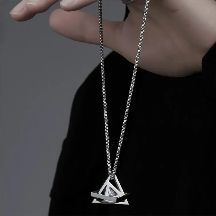 DAP Titanium Steel Necklaces Unisex-2