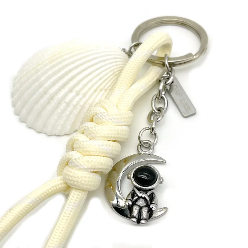 DAP Shell Titanium Steel Nylon Keychains Unisex-3