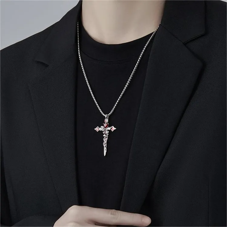 DAP Titanium Steel Necklaces Unisex-2