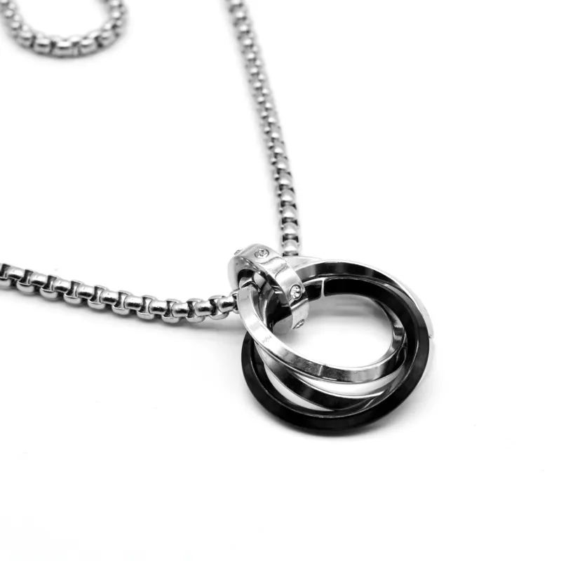 DAP Titanium Steel Necklaces Unisex-3
