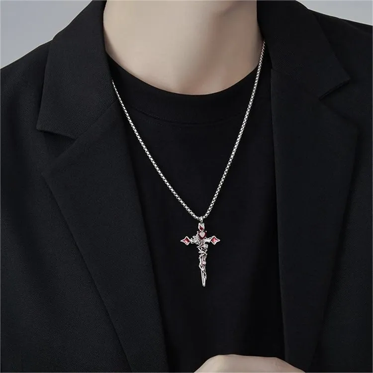 DAP Titanium Steel Necklaces Unisex-1