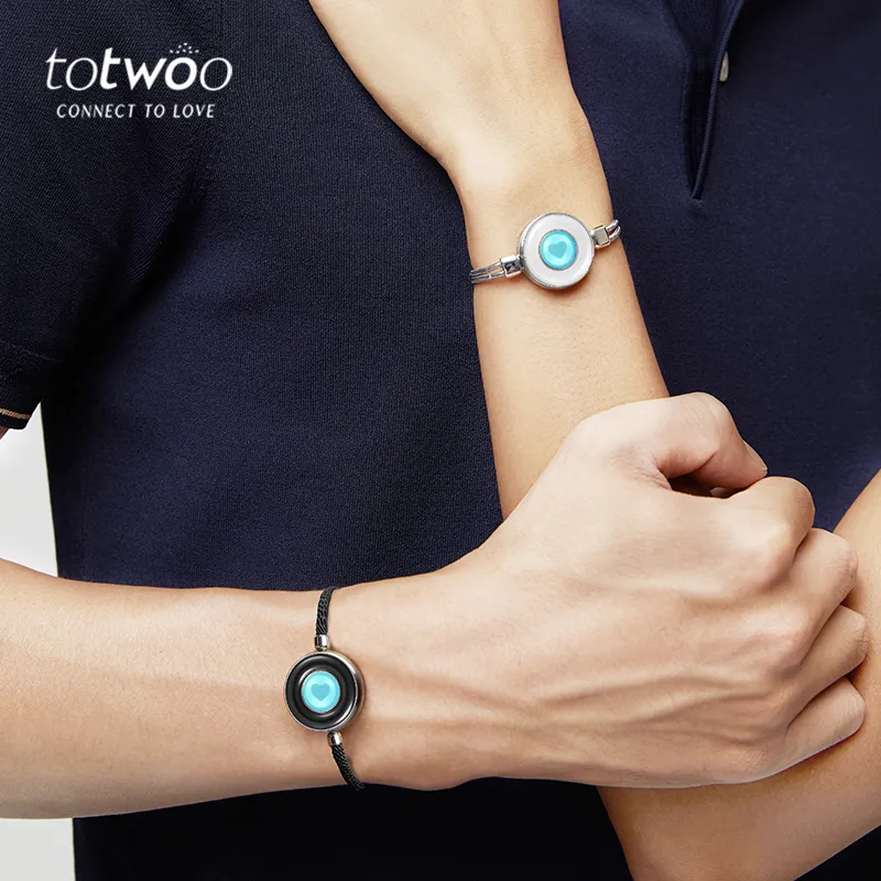 TOTWOO Drawstring Black Agate Calcite Milan Cord Bracelets Unisex-11
