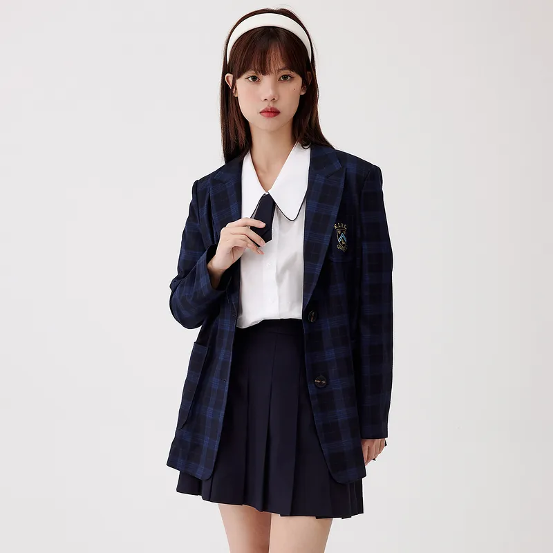 E.land Business Suit Women's Dark Blue 52D/Blue-2