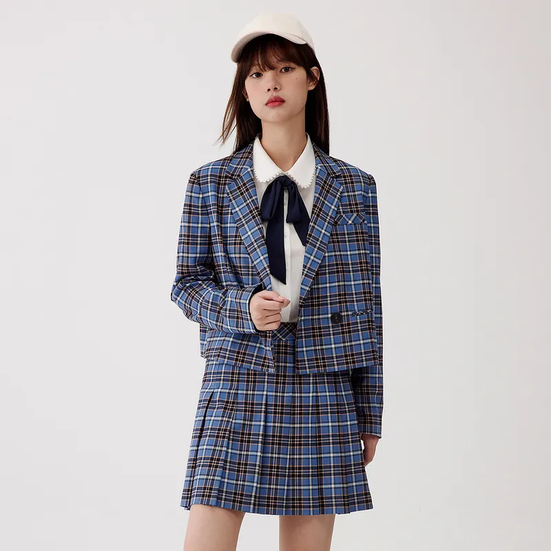 E.land Business Suit Women's Dark Blue 52D/Blue-2