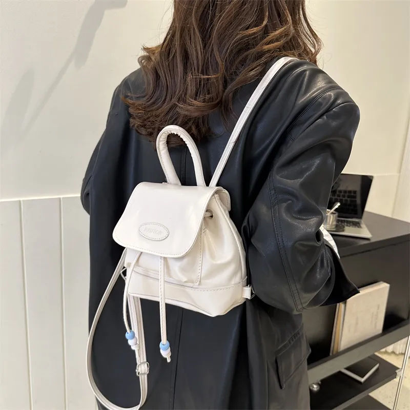 Dusen Kangaroo PU Handbag, Shoulder Bag, Backpack Regular Women's Black/Silver/Pink/Brown-32