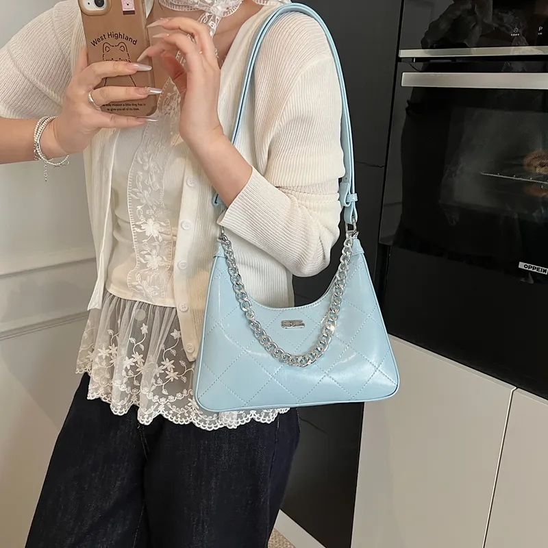Dusen Kangaroo PU Shoulder Bag, Crossbody Bag, Handbag Women's Multicolor-14