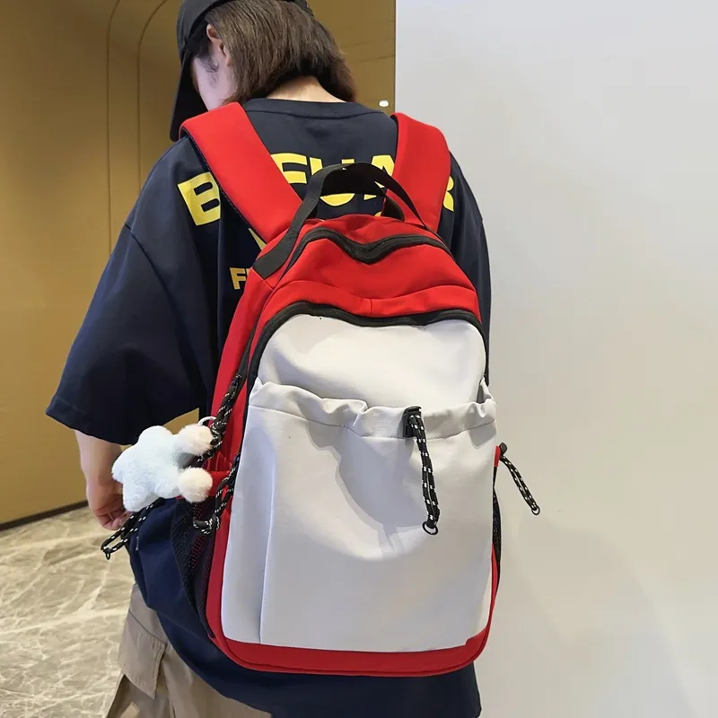 Dusen Kangaroo Nylon Backpack Regular Unisex Multicolor-8