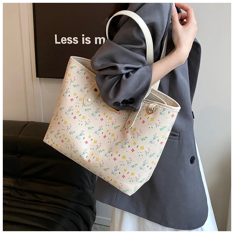 Dusen Kangaroo PU Tote Women's Pink-5