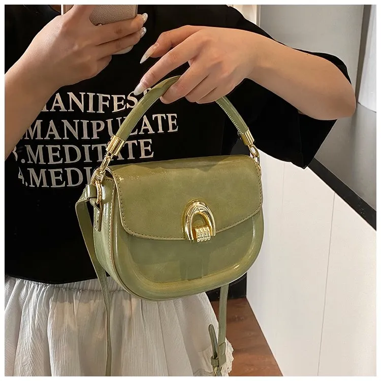 Dusen Kangaroo PU Crossbody Handbags Women's Multicolor-7