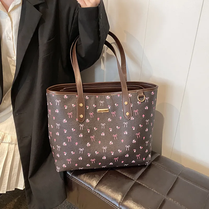 Dusen Kangaroo PU Tote Women's Pink-8