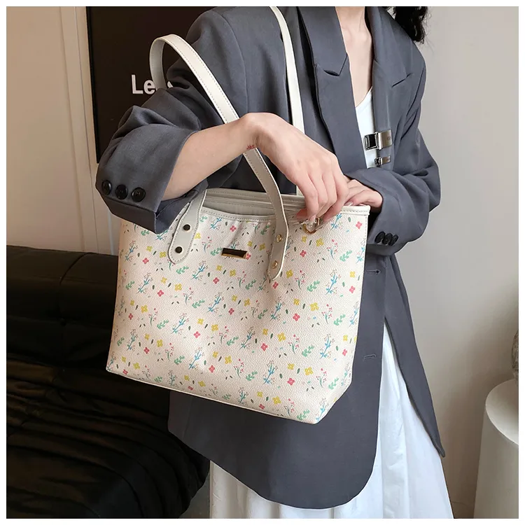 Dusen Kangaroo PU Tote Women's Pink-3