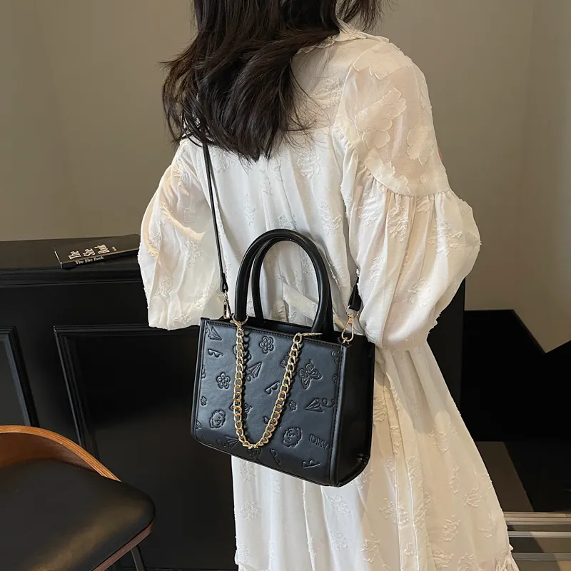 Dusen Kangaroo PU Handbag Women's Multicolor-7