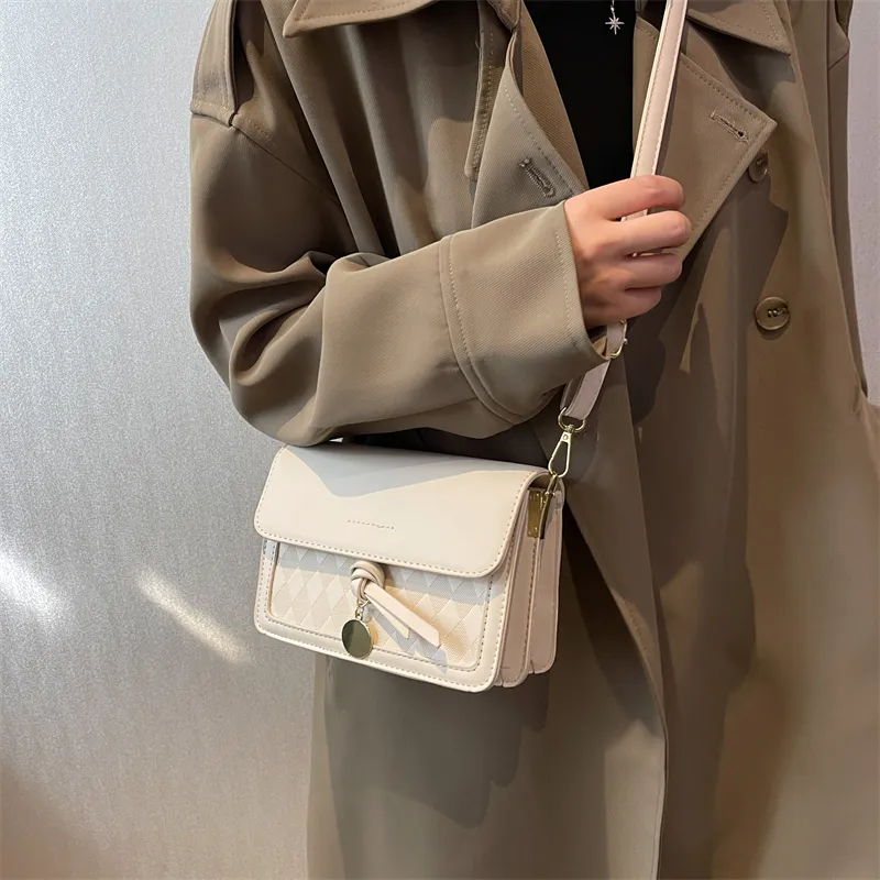 Dusen Kangaroo PU Crossbody Bag Regular Women's Multicolor-12