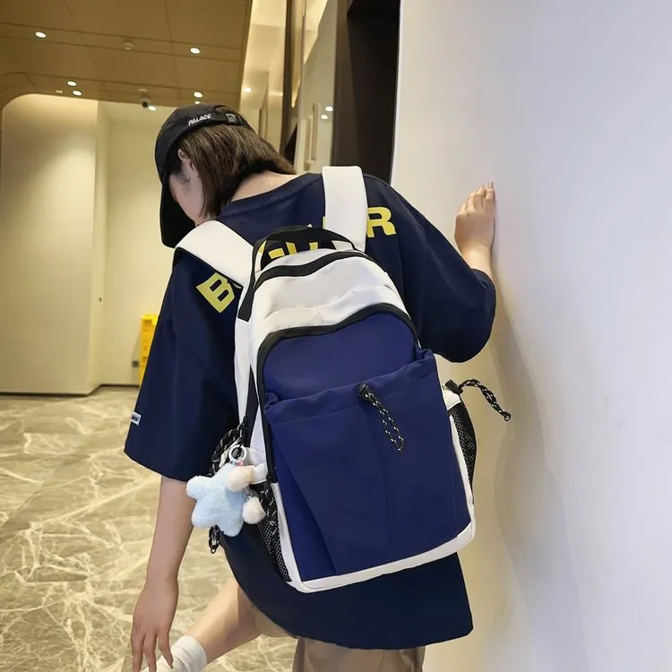 Dusen Kangaroo Nylon Backpack Regular Unisex Multicolor-1
