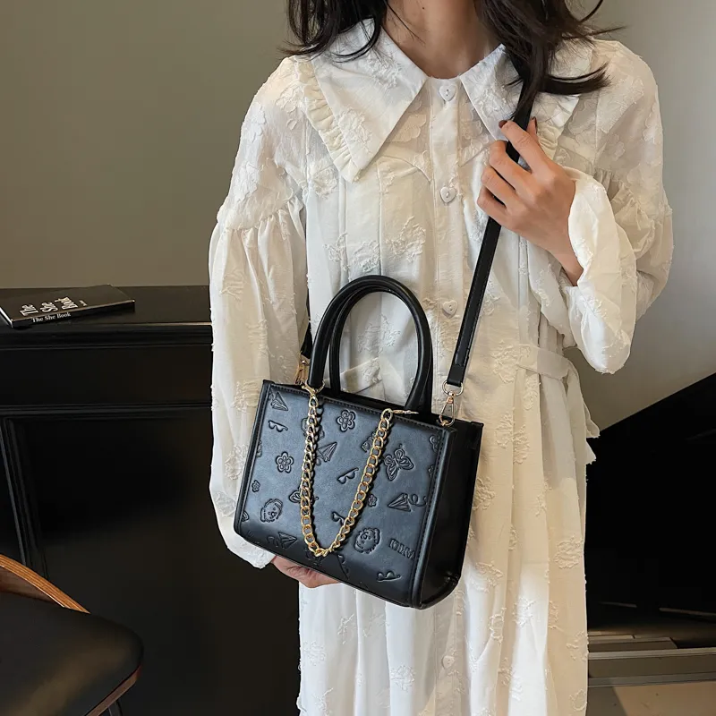 Dusen Kangaroo PU Handbag Women's Multicolor-8