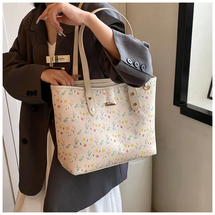 Dusen Kangaroo PU Tote Women's Pink-4
