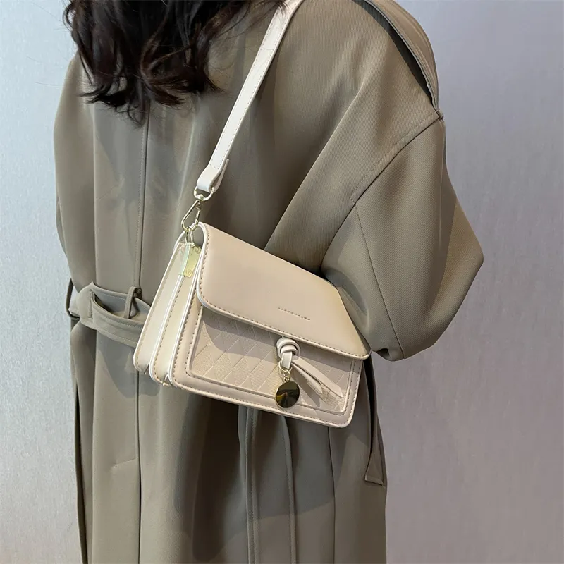 Dusen Kangaroo PU Crossbody Bag Regular Women's Multicolor-8