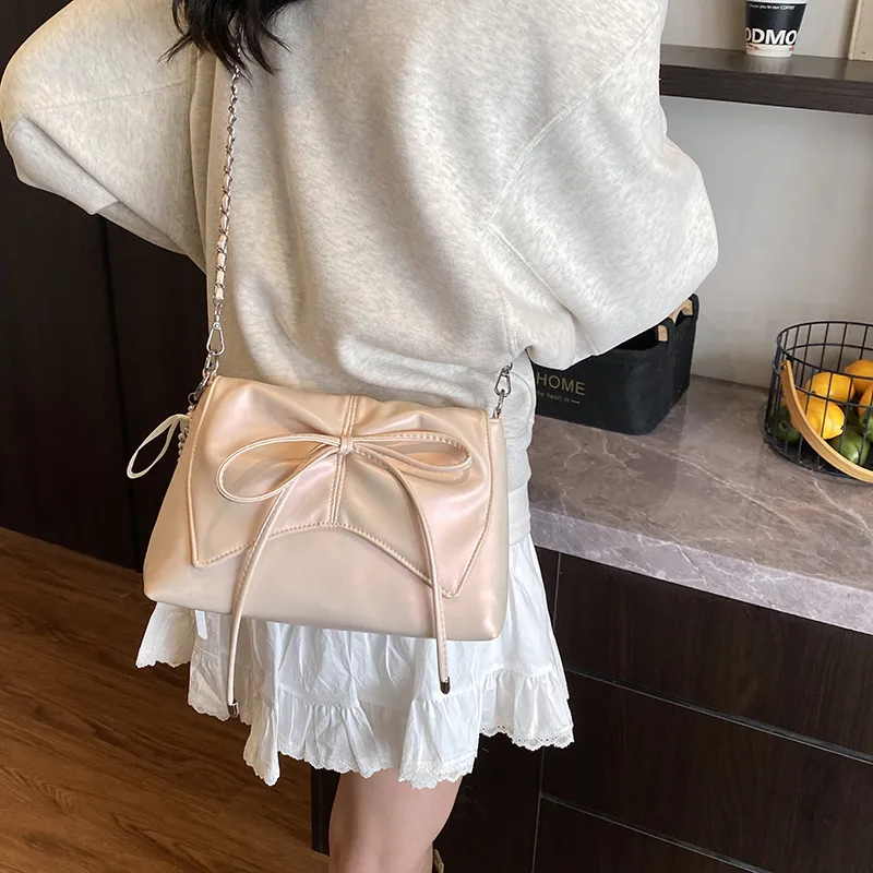 Dusen Kangaroo PU Shoulder Bag Regular Women's Neon Pink/Neon White/Silver/Black-10