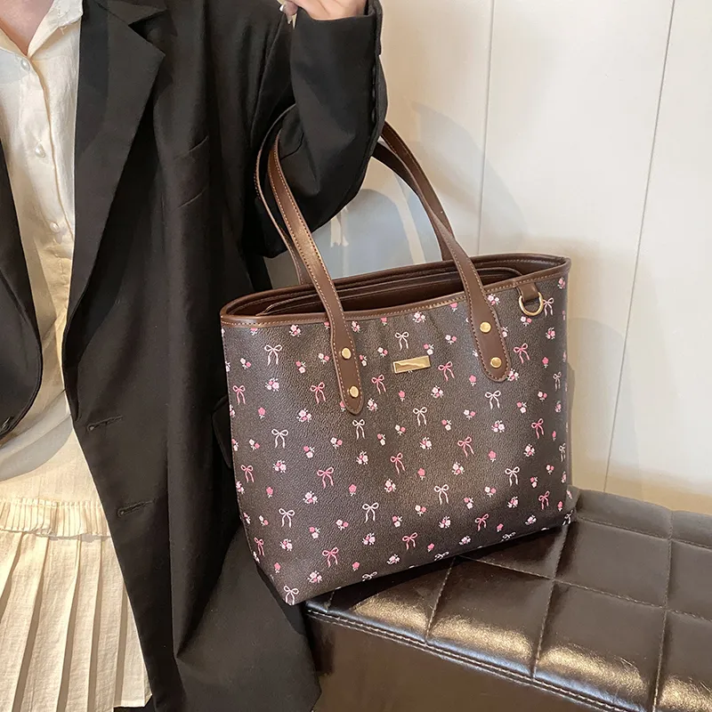 Dusen Kangaroo PU Tote Women's Pink-12