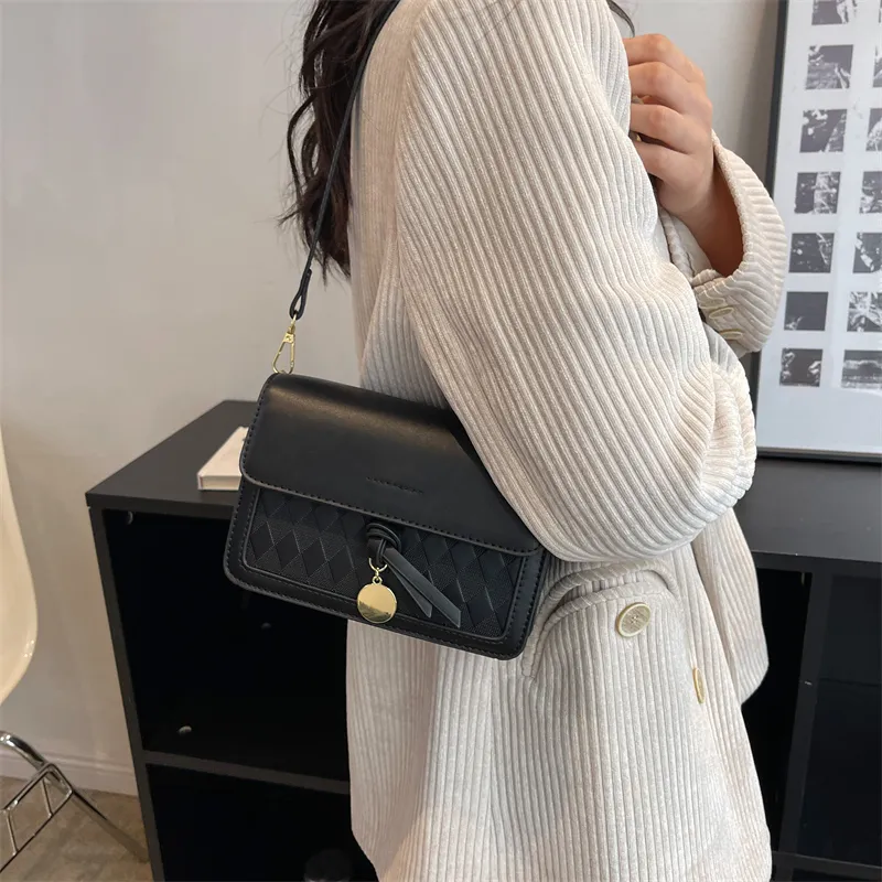 Dusen Kangaroo PU Crossbody Bag Regular Women's Multicolor-14