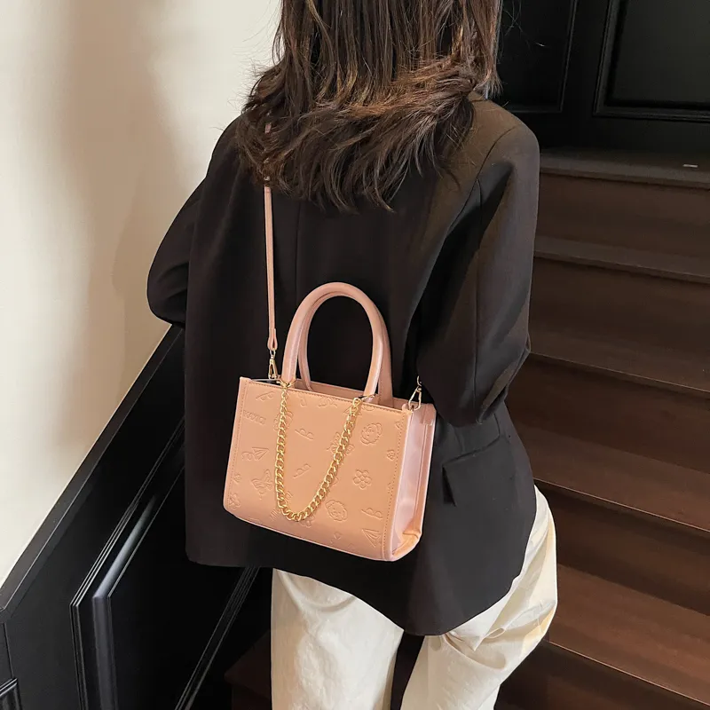 Dusen Kangaroo PU Handbag Women's Multicolor-12