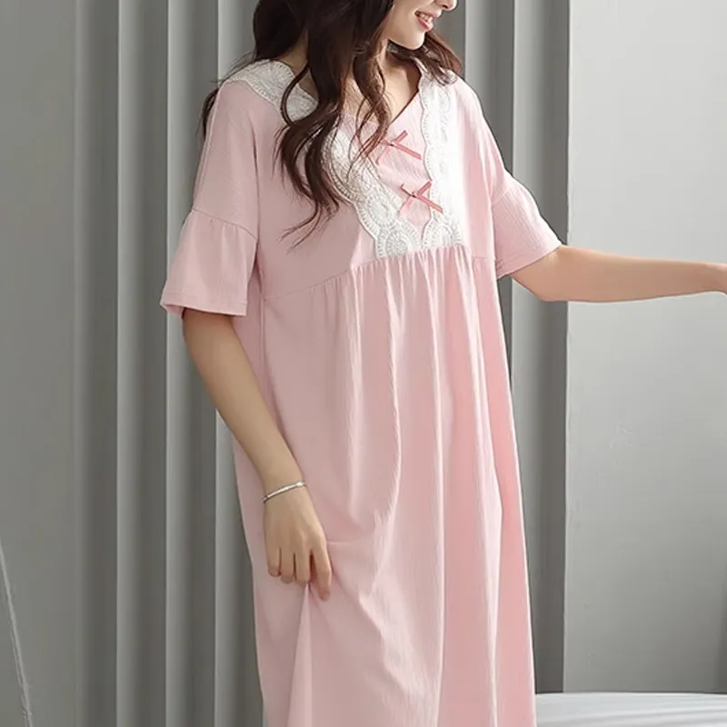 Xiang Ning Pai Nightgown Women's-8
