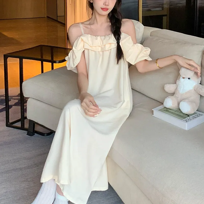 Xiang Ning Pai Nightgown Women's-7