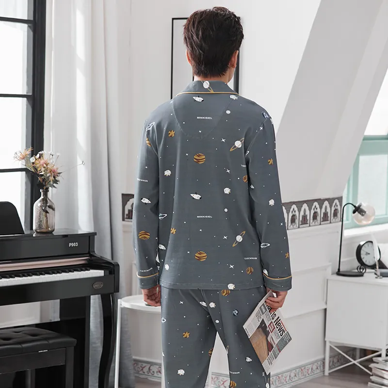 Xiang Ning Pai Men Pajama Sets-2