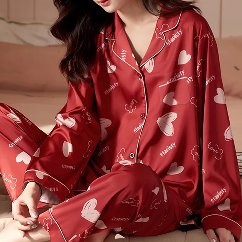 Xiang Ning Pai Women's Pajama Sets-9
